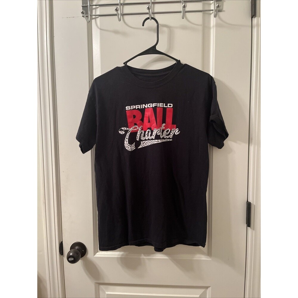 Boys Short Sleeve T-Shirt Graphic Springfield Ball Charter School Size Unknown